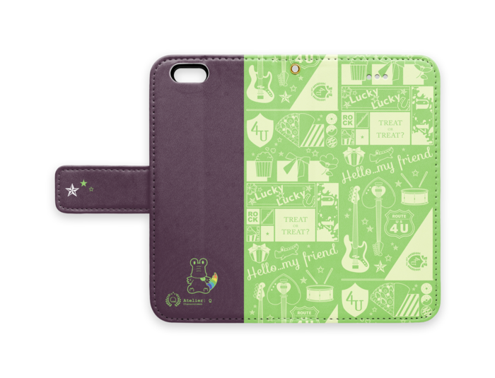 手帳型iPhoneケース - iPhone 6 / 6s - ストラップ穴 あり