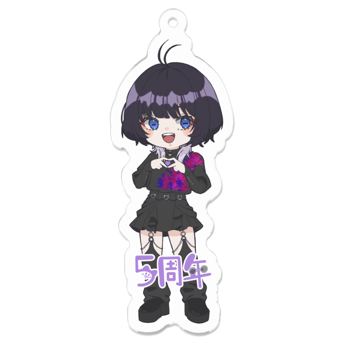 アクリルキーホルダー - 70 x 70 (mm)