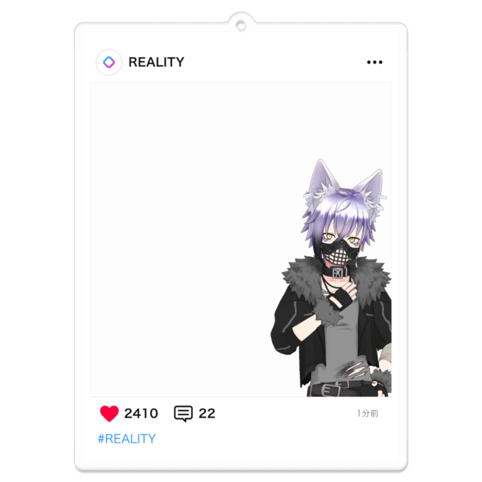 アクリルキーホルダー - 100 x 100 (mm)