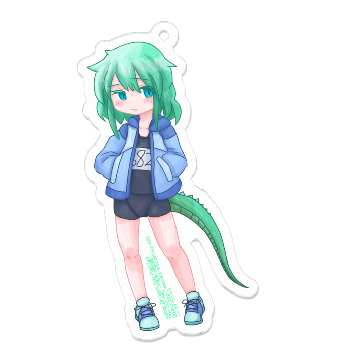 アクリルキーホルダー - 70 x 70 (mm)