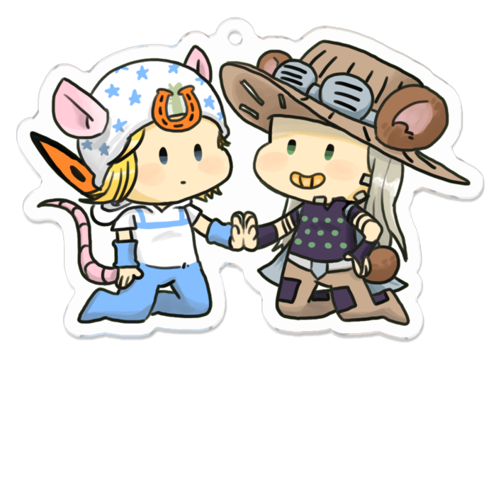 アクリルキーホルダー - 70 x 70 (mm)