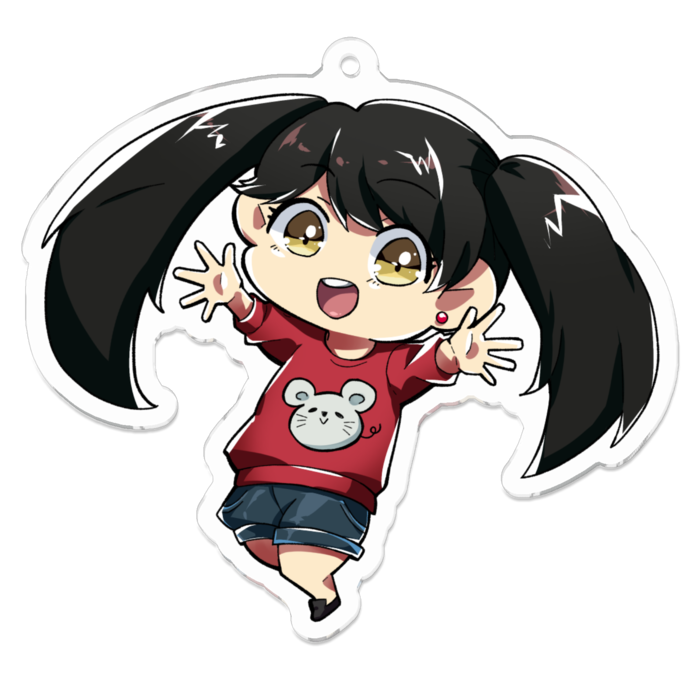 アクリルキーホルダー - 70 x 70 (mm)