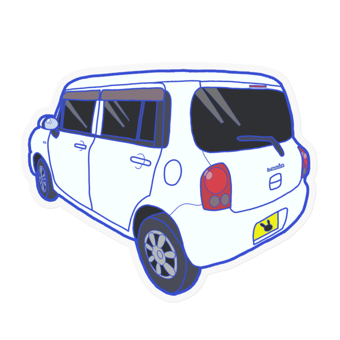 ステッカー - 100 x 100 (mm)