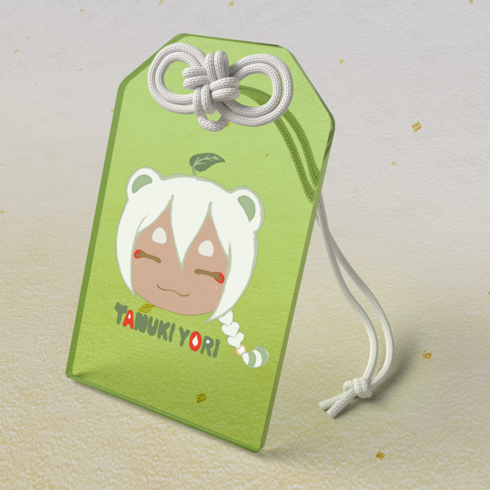 アクリルお守り - 50 × 80mm