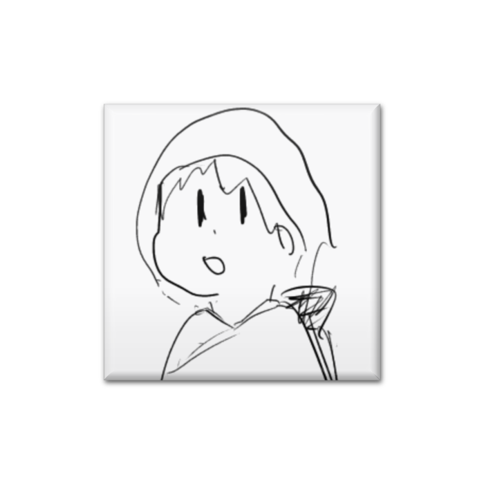 缶バッジ - 四角形40mm