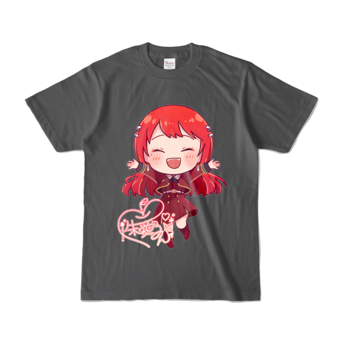カラーTシャツ - S - チャコール (濃色)