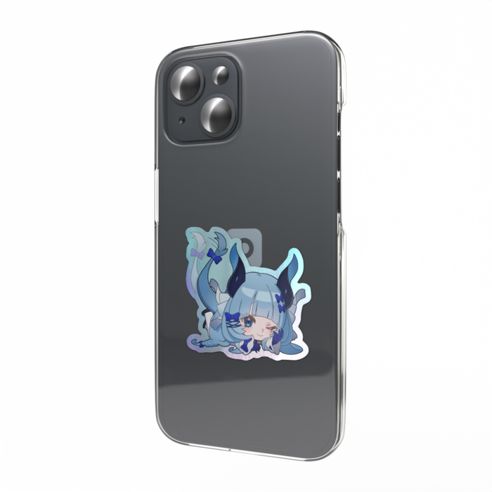 オーロラスマホステッカー - W55 × H91mm 以内