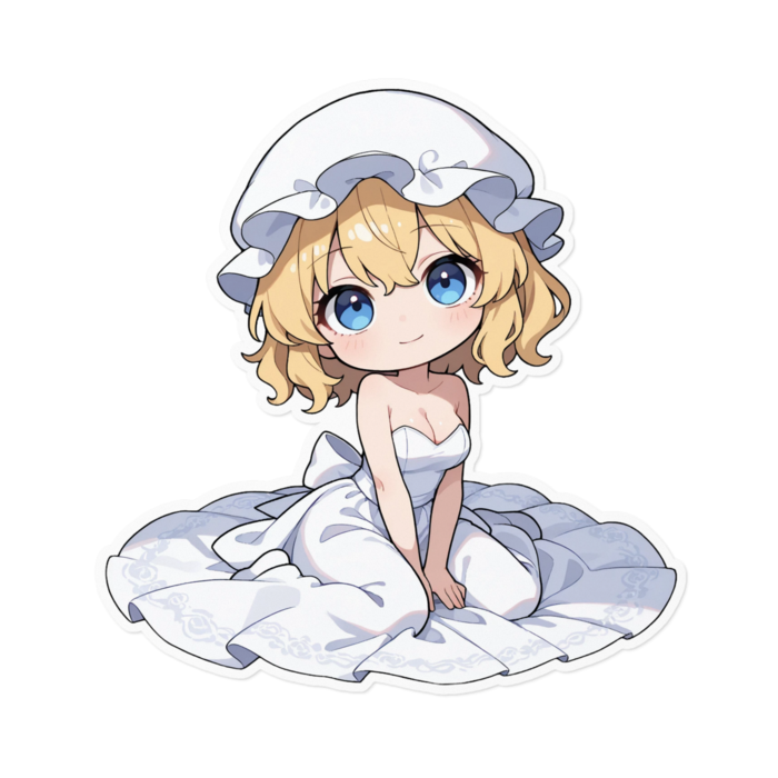 ステッカー - 160 x 160 (mm)(キャラのみ)