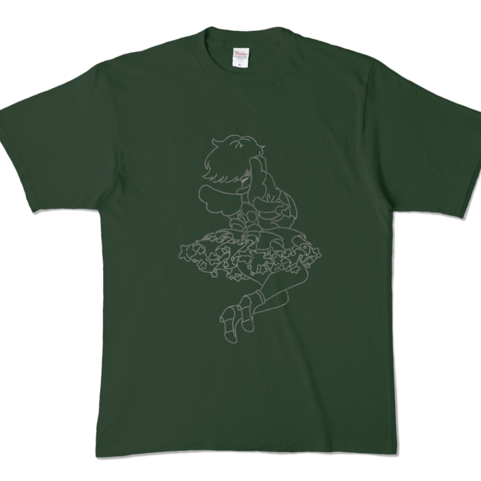 カラーTシャツ - XL - フォレスト (濃色)