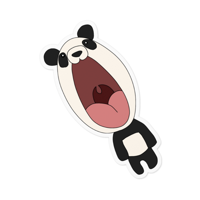 ステッカー - 100 x 100 (mm)ホワイト