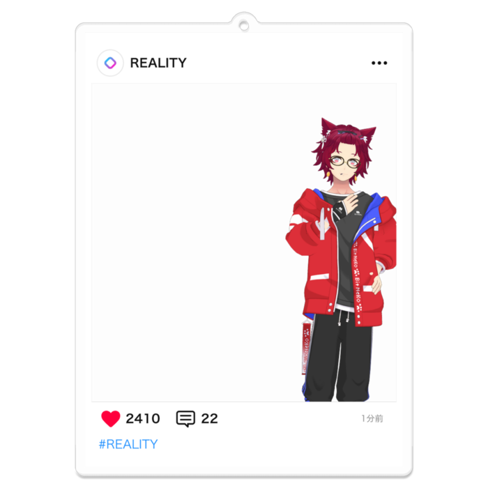 アクリルキーホルダー - 100 x 100 (mm)