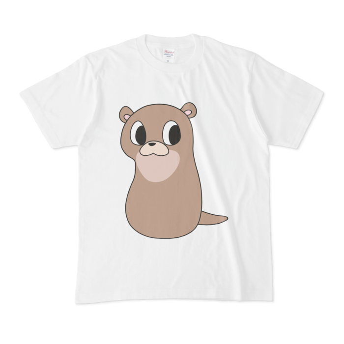 カワウッソのTシャツ - M - 白