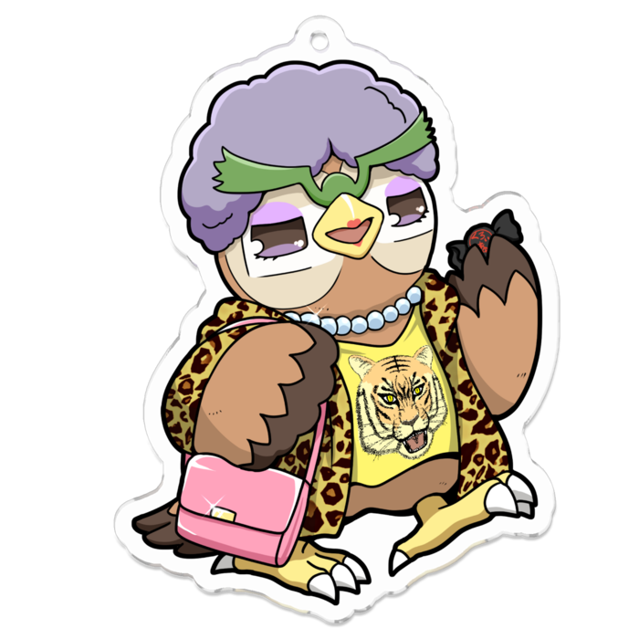 アクリルキーホルダー - 70 x 70 (mm)