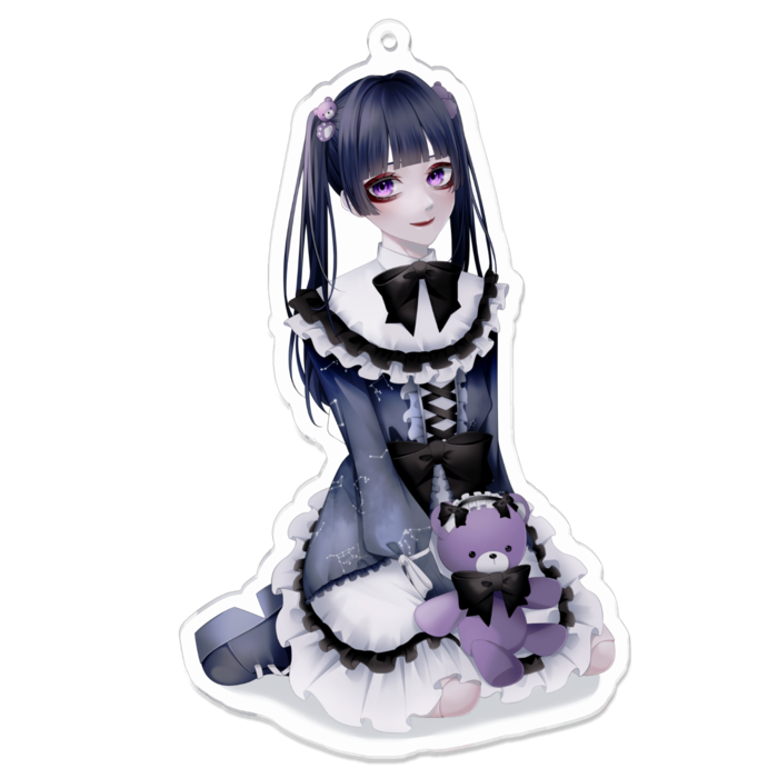 アクリルキーホルダー - 100 x 100 (mm)