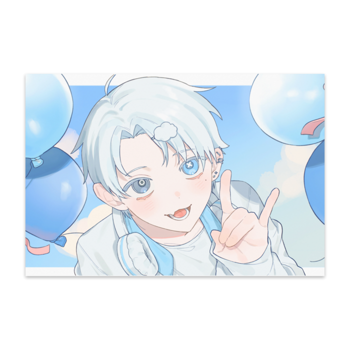 ポストカード(10枚セット) - ヴァンヌーボVGスノーホワイト195kg