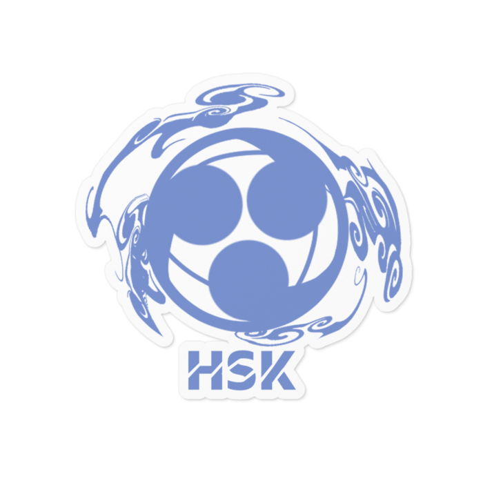 ステッカー - 100 x 100(mm) ホワイト