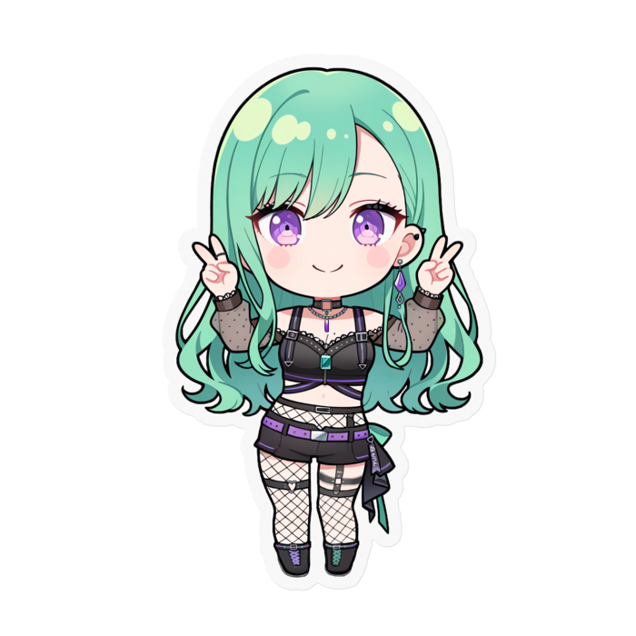 ステッカー - 100 x 100 (mm)