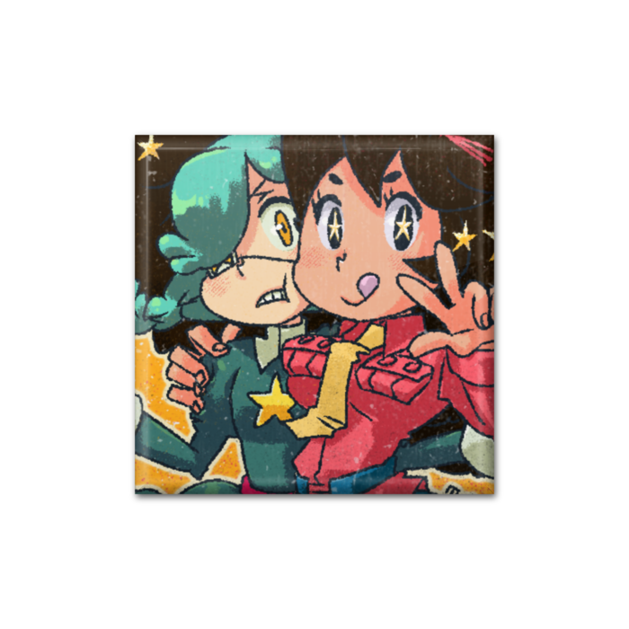 缶バッジ - 四角形40mm