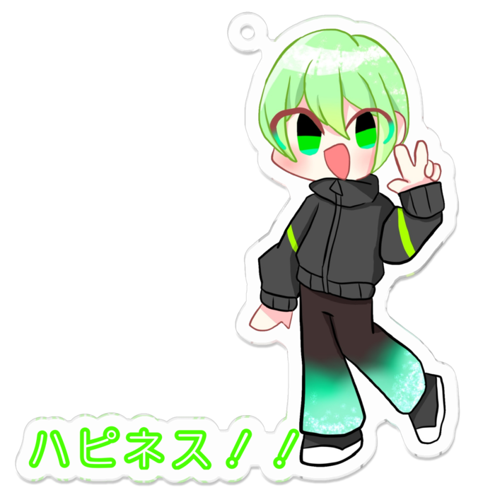 アクリルキーホルダー - 70 x 70 (mm)