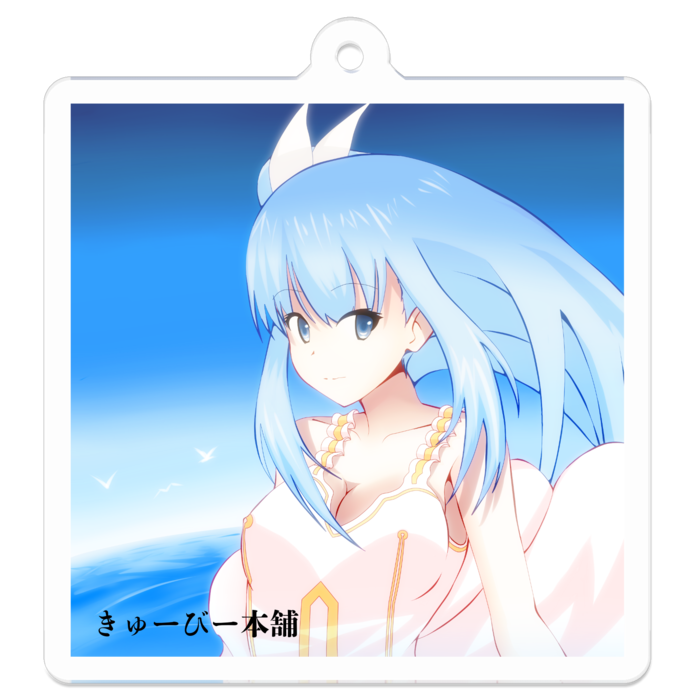 アクリルキーホルダー(コーティング) - 50 x 50 (mm)