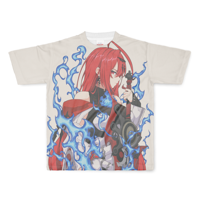 フルグラフィックTシャツ - L - 正面印刷のみ