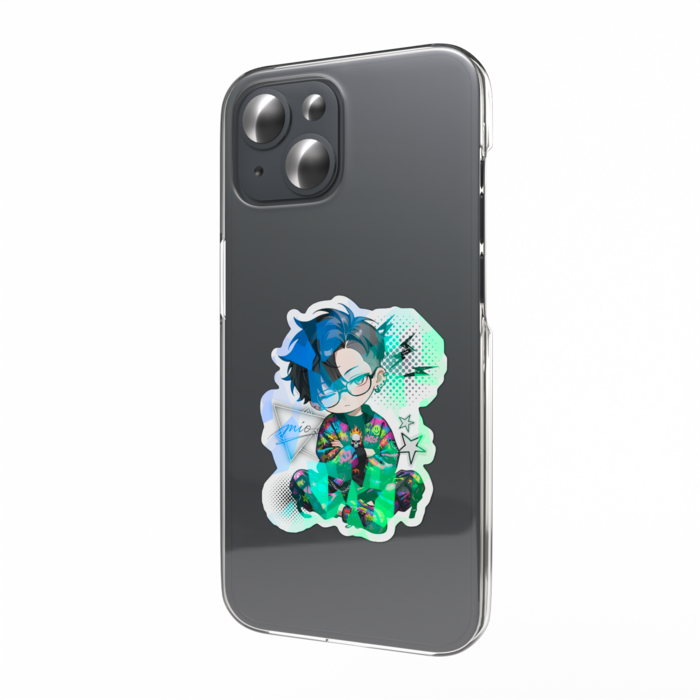 ホログラムスマホステッカーB