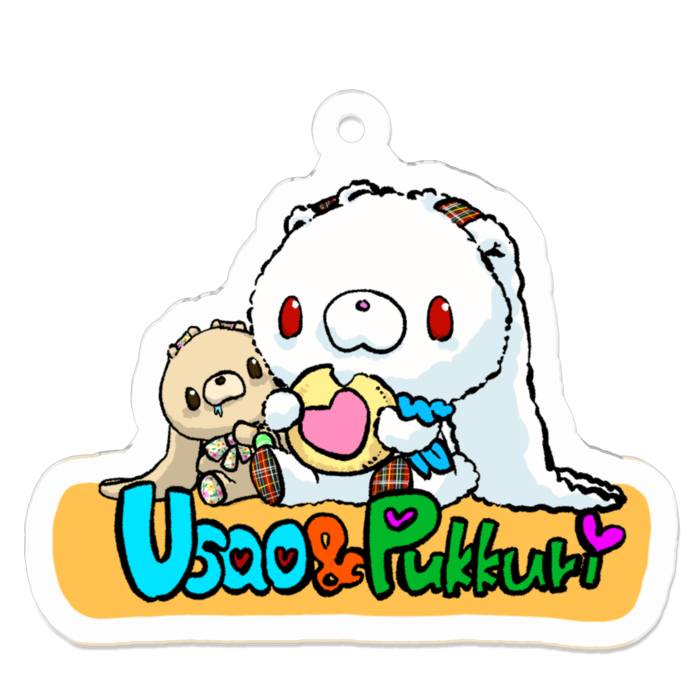 アクリルキーホルダー（コーティング） - 50 x 50 (mm)