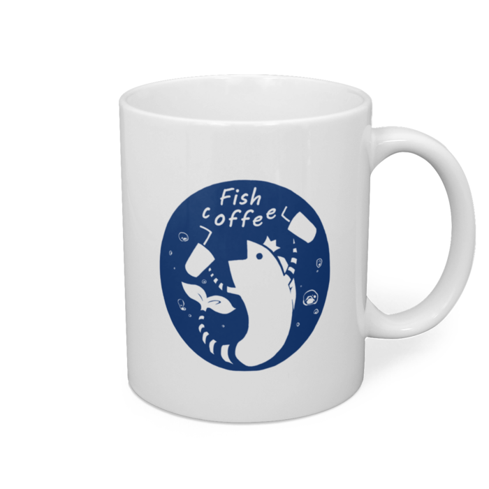 マグカップ - 直径 8 cm / 高さ 9.5 cm