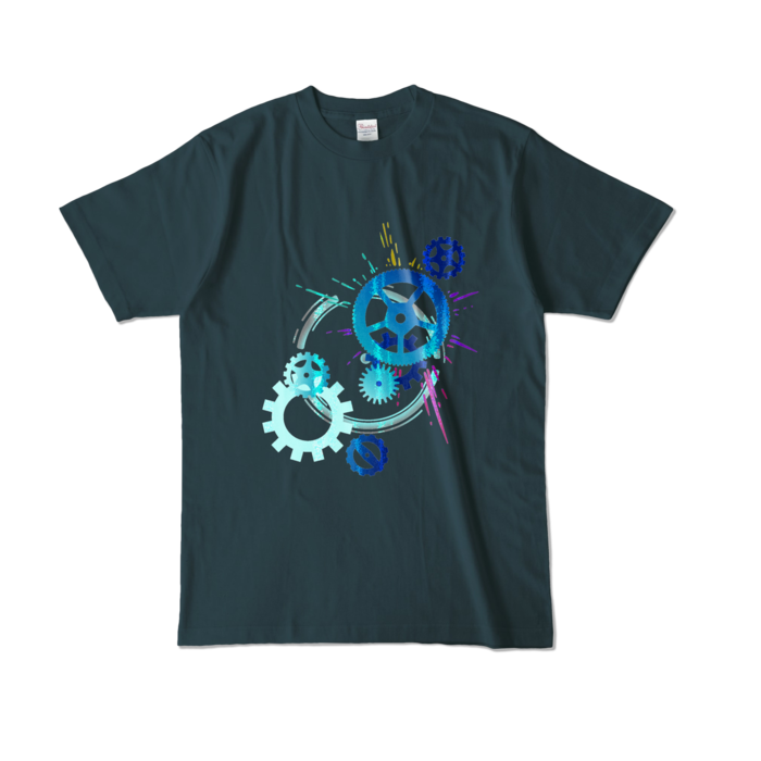 カラーTシャツ - L - デニム (濃色)