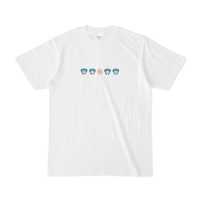ドット絵Ｔシャツ(ホワイト)　Ｓサイズ