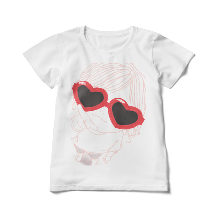 レディースTシャツ - L - 白