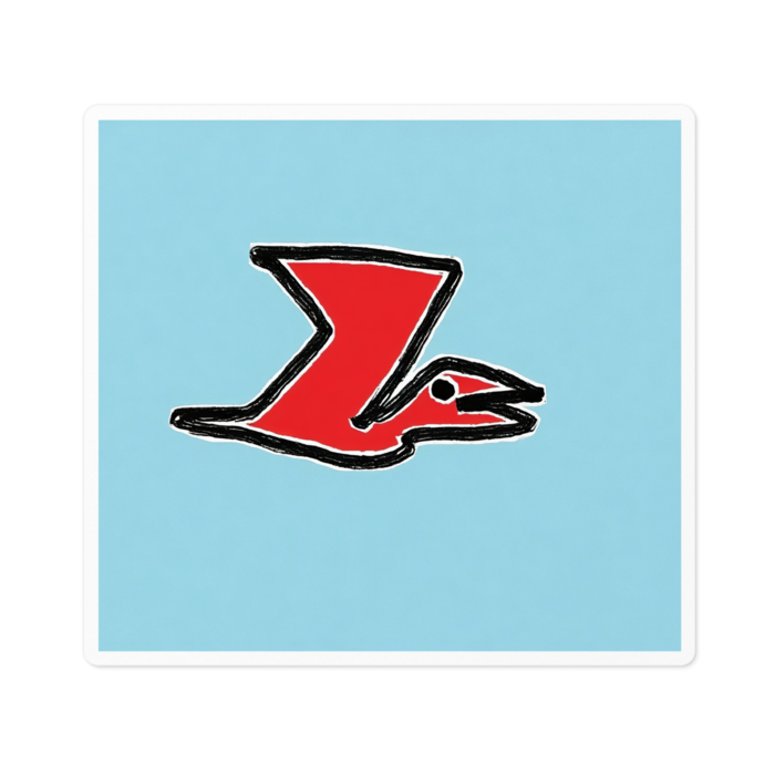 ステッカー - 100 x 100 (mm)