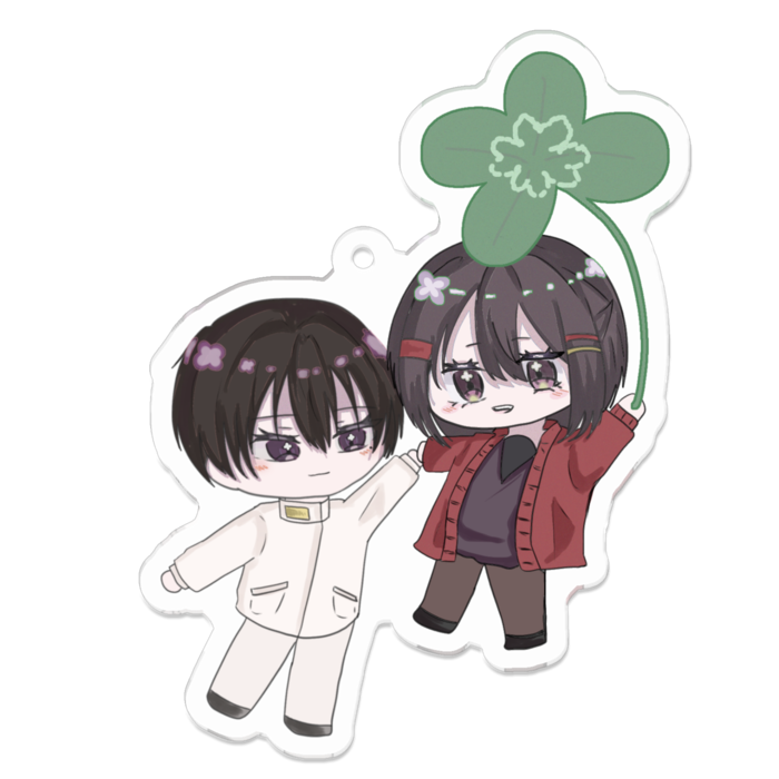 アクリルキーホルダー - 70 x 70 (mm)