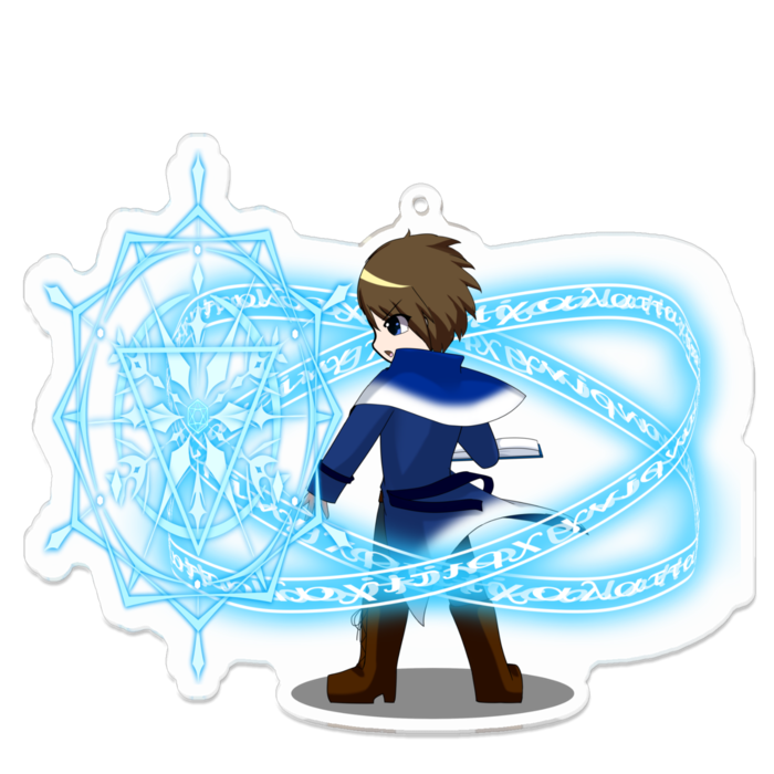 アクリルキーホルダー - 100 x 100 (mm)