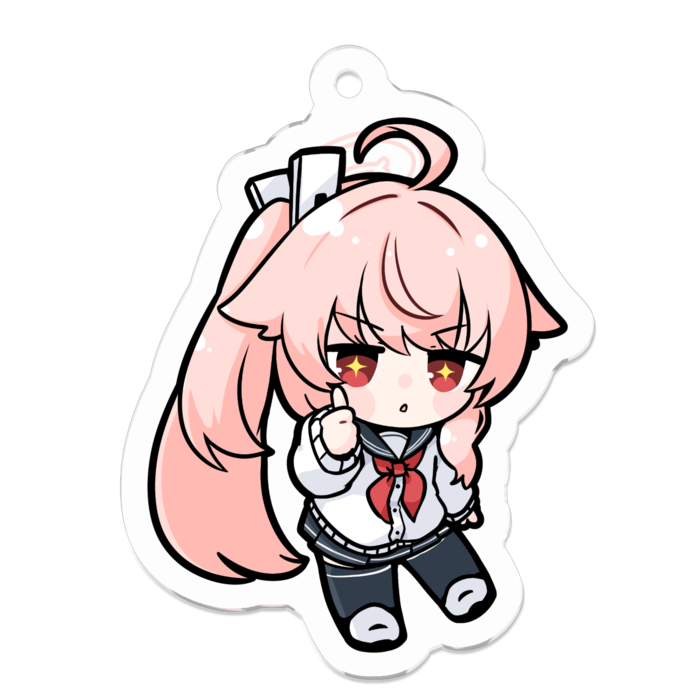 アクリルキーホルダー - 50 x 50 (mm)