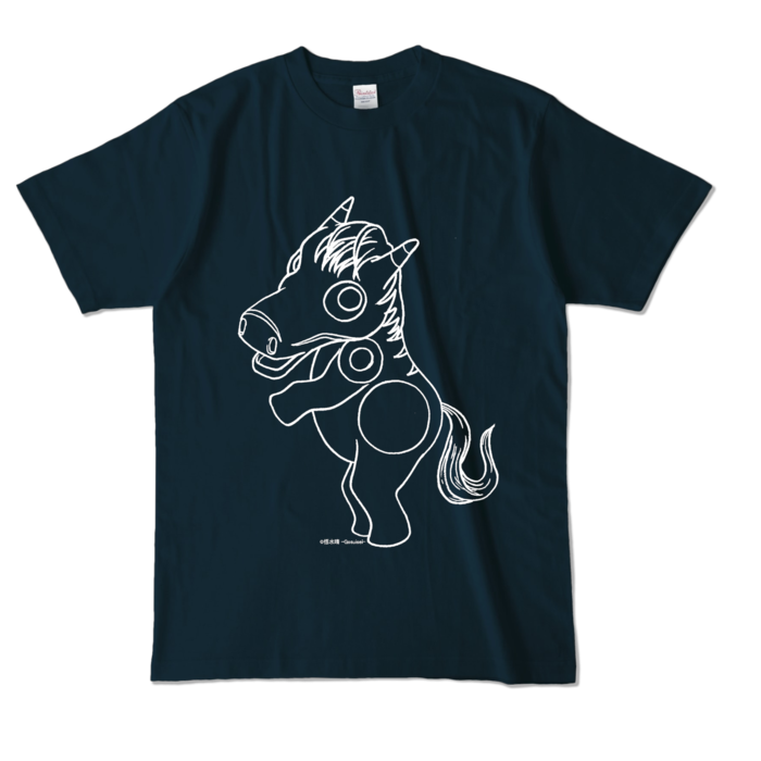 カラーTシャツ - L - ネイビー (濃色)