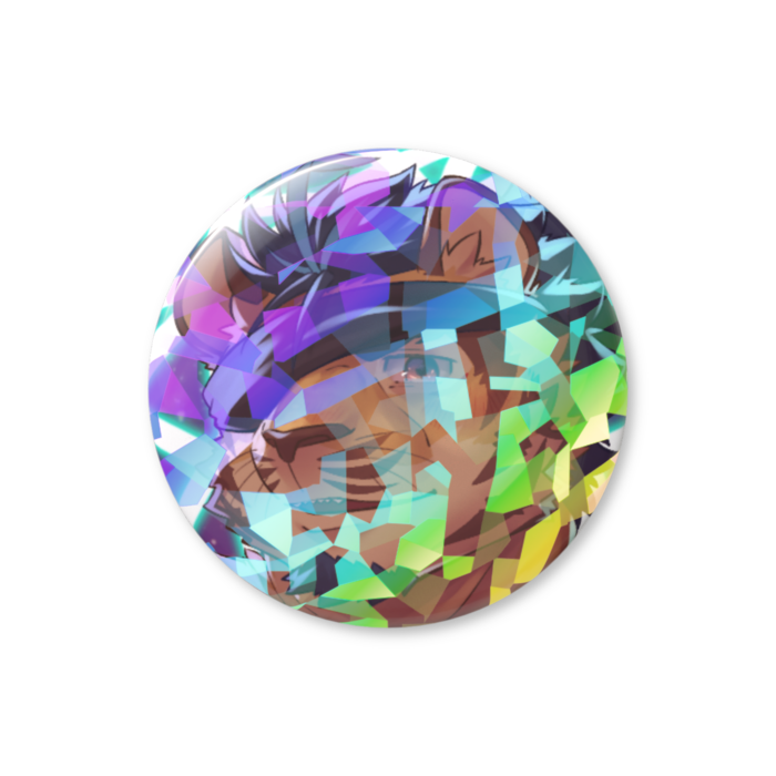 ホログラム缶バッジ - 76mm