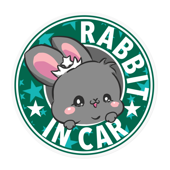 ステッカー - 100 x 100 (mm)