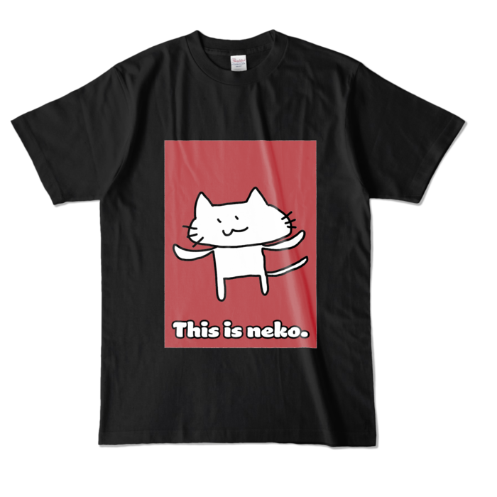 カラーTシャツ - L - ブラック (濃色)