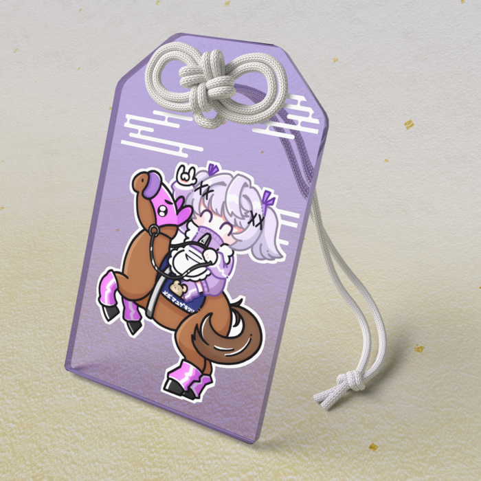 アクリルお守り - 50 × 80mm