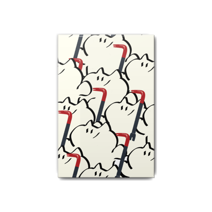 缶バッジ - 54x80mm