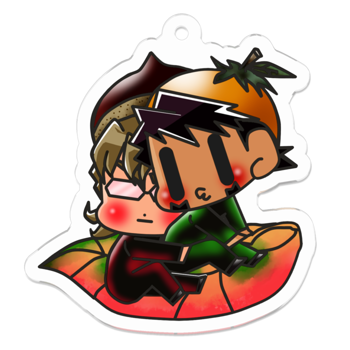 アクリルキーホルダー - 50 x 50 (mm)