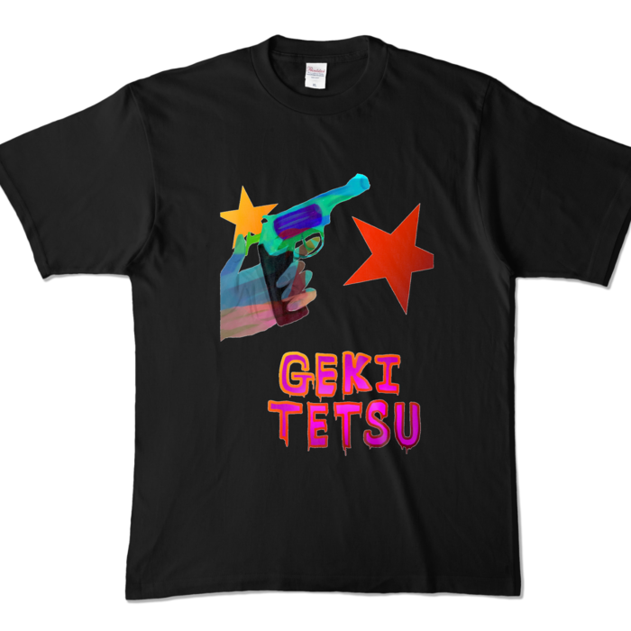 カラーTシャツ - XL - ブラック (濃色)