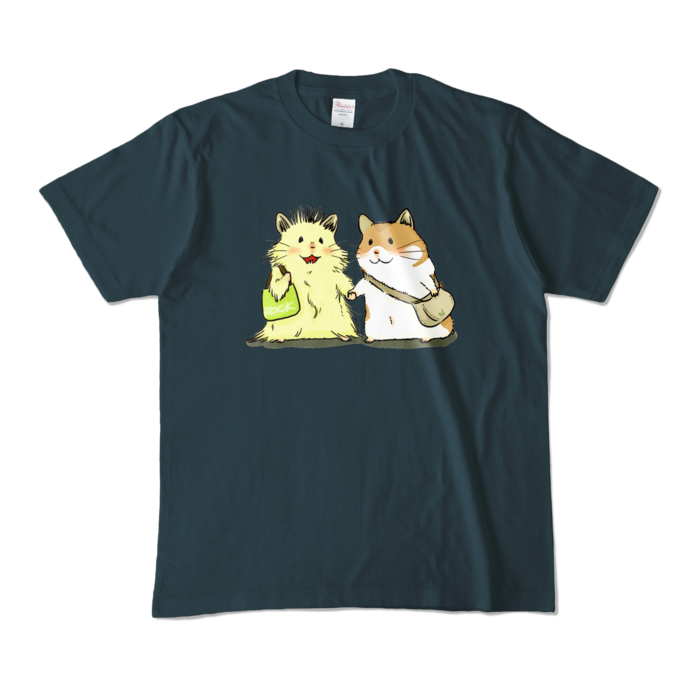 カラーTシャツ - M - デニム (濃色)