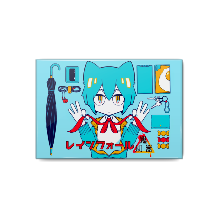 缶バッジ - 80x54mm