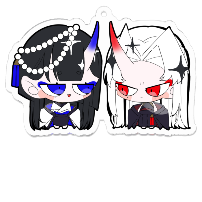 アクリルキーホルダー - 70 x 70 (mm)