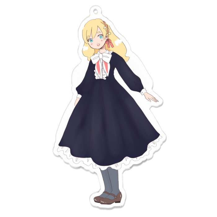 アクリルキーホルダー - 100 x 100 (mm)