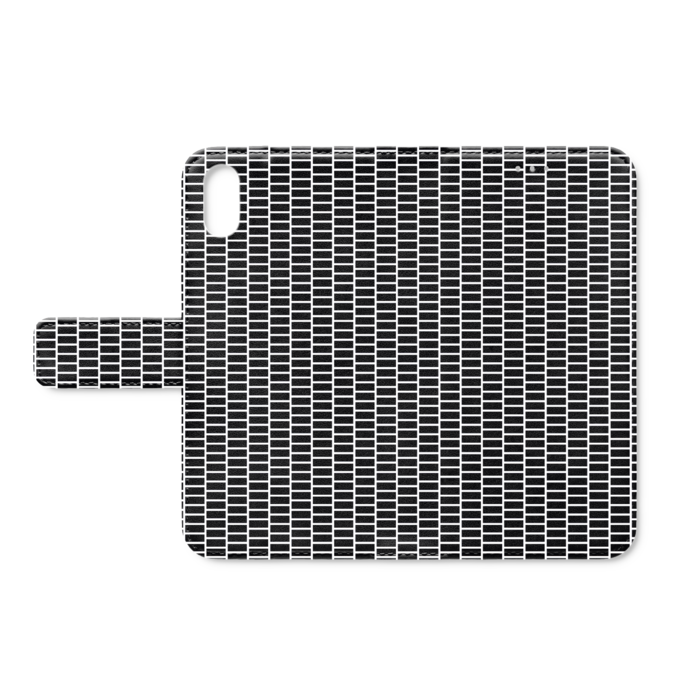 手帳型iPhoneケース - iPhone XS / X - ストラップ穴 なし