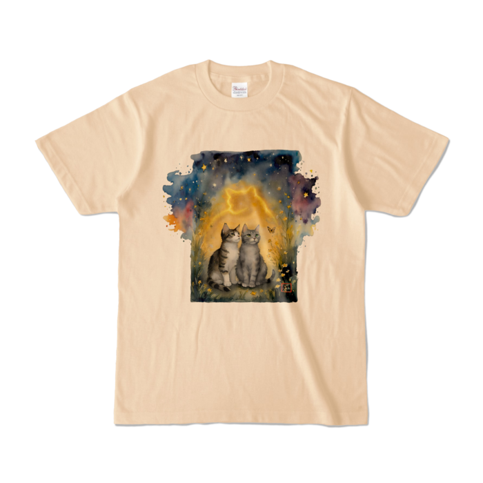 カラーTシャツ - S - ナチュラル (淡色)