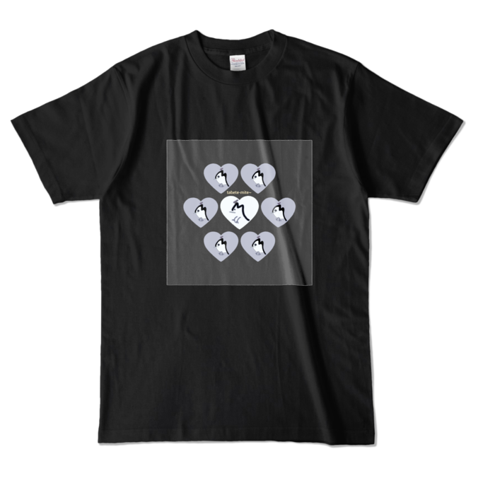 カラーTシャツ - L - ブラック (濃色)